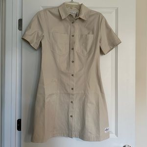 NWT New Calvin Twill Dress